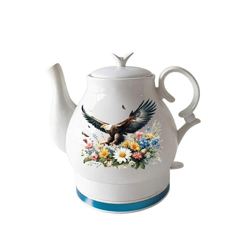 Factory Wholesale Price High Quality Removable Base Boil Dry Protection Electric Kettle OEM ODM Ceramic Teapot 1L 1.5L 1.7L for Home Hotel