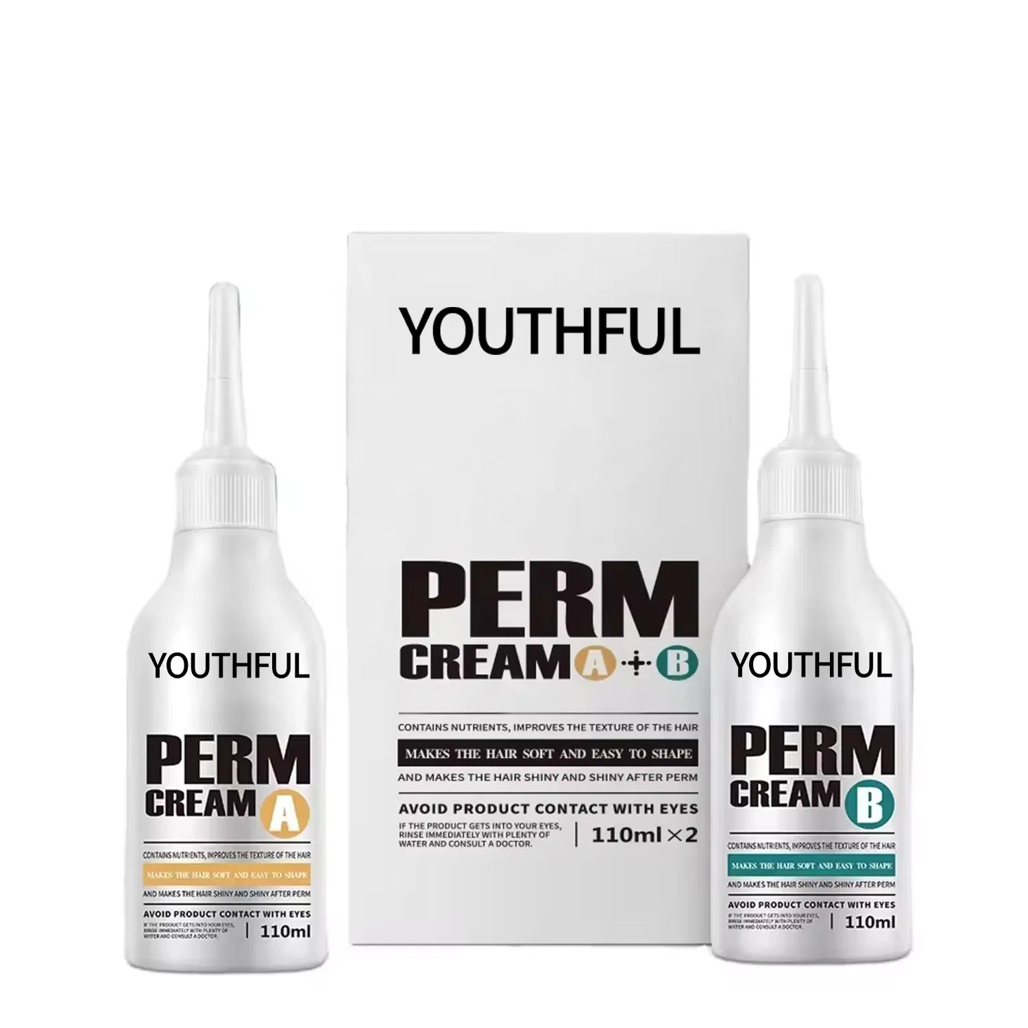 Nice Smell Plant Amino Acid Curling Hair Perm Cream