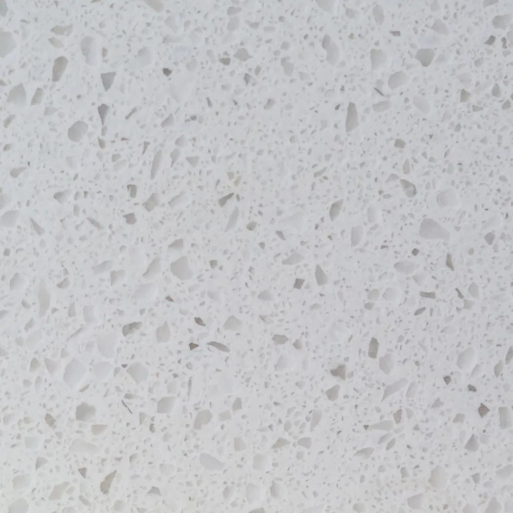 Custom Solid Surface Blanco Maple White Quartz Stone Countertop for Kitchen/Bathroom