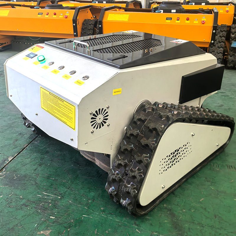 Мини-робот газонокосилка с дистанционным управлением