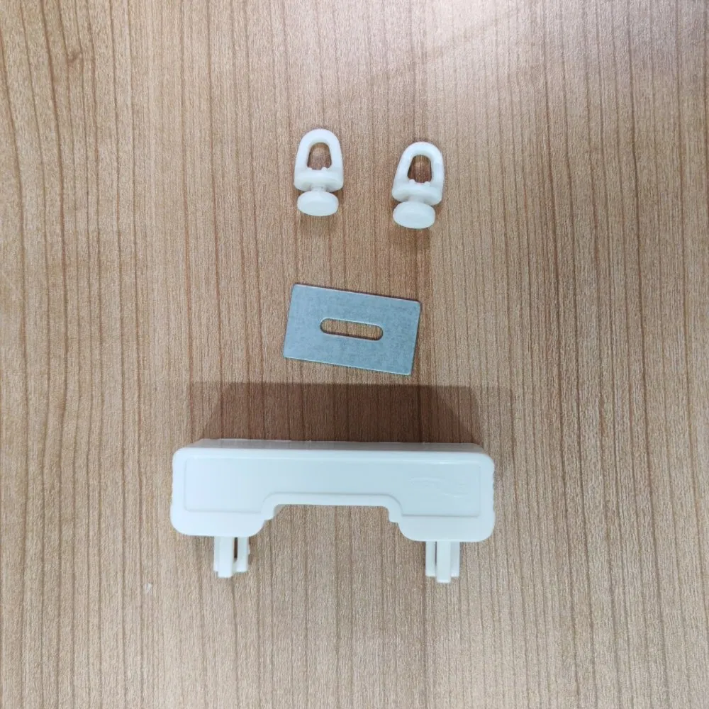 Plastic Curtain Track Double and Triple Track with Accessories End Cup