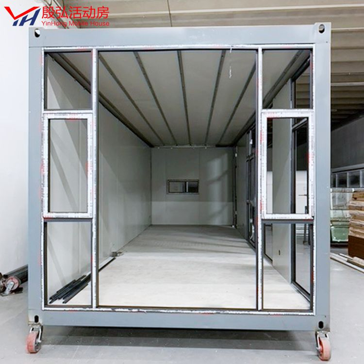 Real Estate Container Shop Prefabricated Homes Modular House Manuli Service on Site
