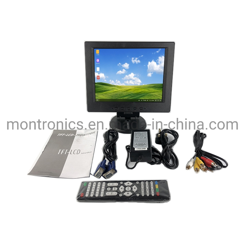 Mini Size 10.4 Inch 4: 3HD LCD Monitor Square 10.4 Inch LED Monitor with VGA Input