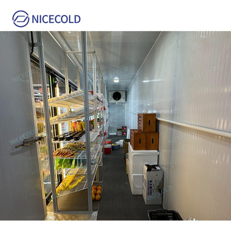 Gravity Flow Beverage Cooler Racks for Supermarkets and Warehouses