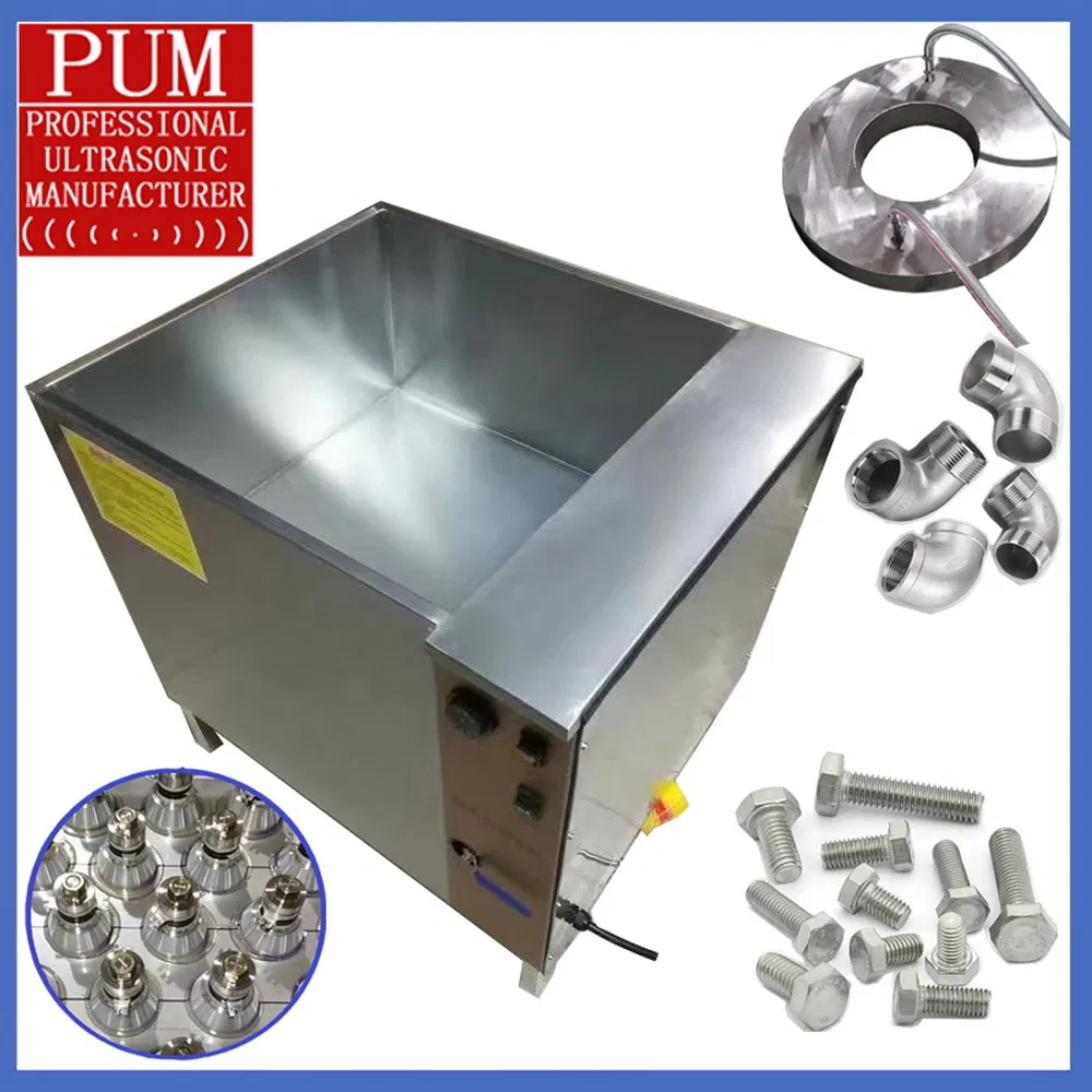 4800W Dual Tank Ultrasonic Cleaner for Precision Metal Hardware Washing