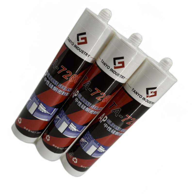 Tanyo 7260 High Elasticity Single Group Aquarium Resistant Water Anti-Mould Neutral Silicone Sealant