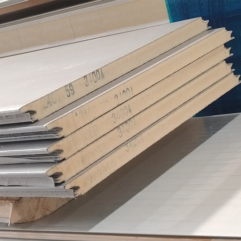 Cold Storage Construction Materials Thickness 75mm 100mm 120mm Cold Room Panels PU Sandwich Panel for Chilling Room
