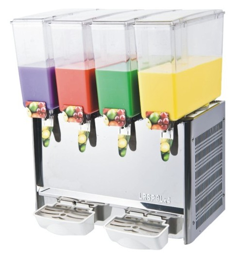 Commercial Beverage Dispenser Cold and Hot 3 Tanks Fruit Juice Beverage Dispensers with Ce