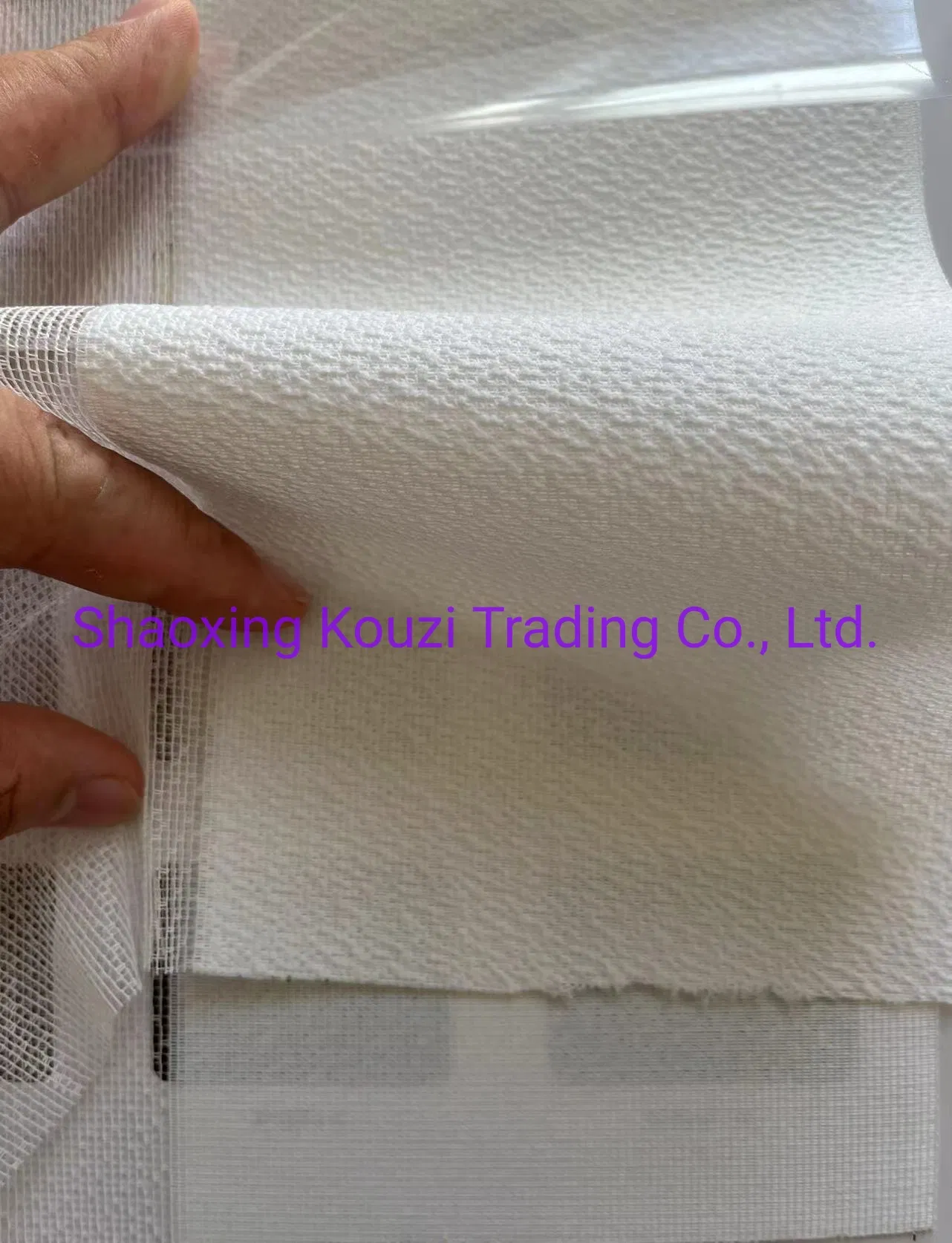 Transparent Vertical Shade Fabric