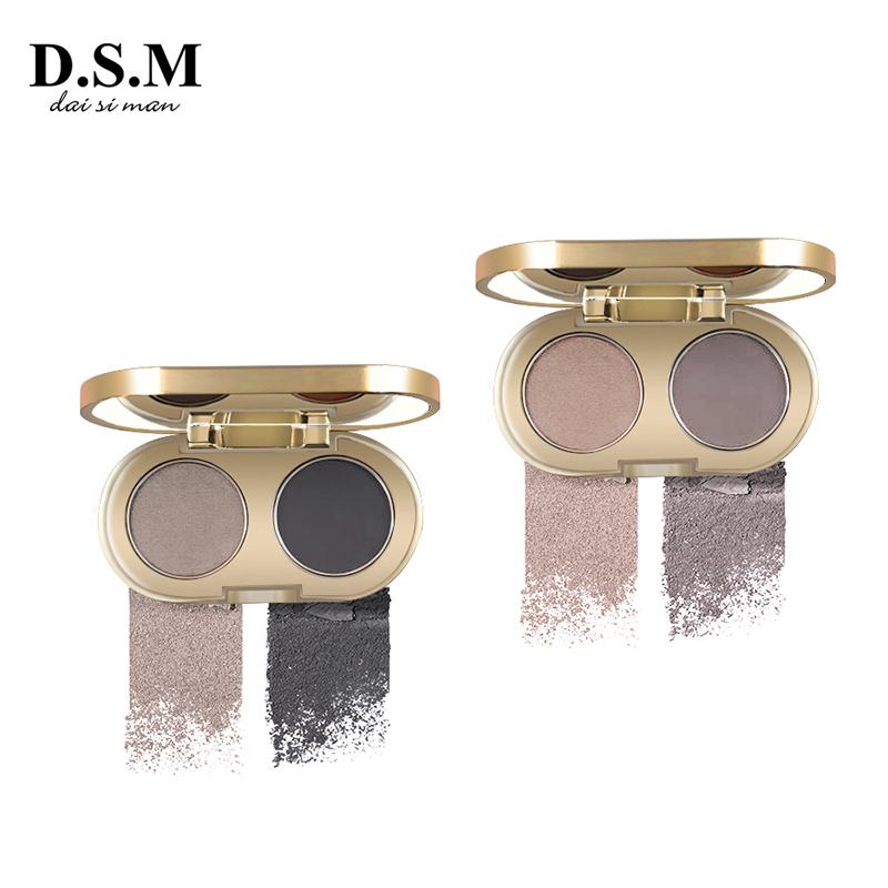 Dsm Private Label Eyebrow Powder Makeup with Brush Set