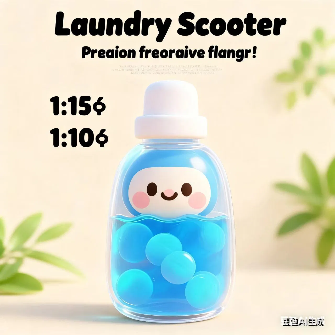 Concentrated Laundry Liquid 1: 15 Supply Fragrant