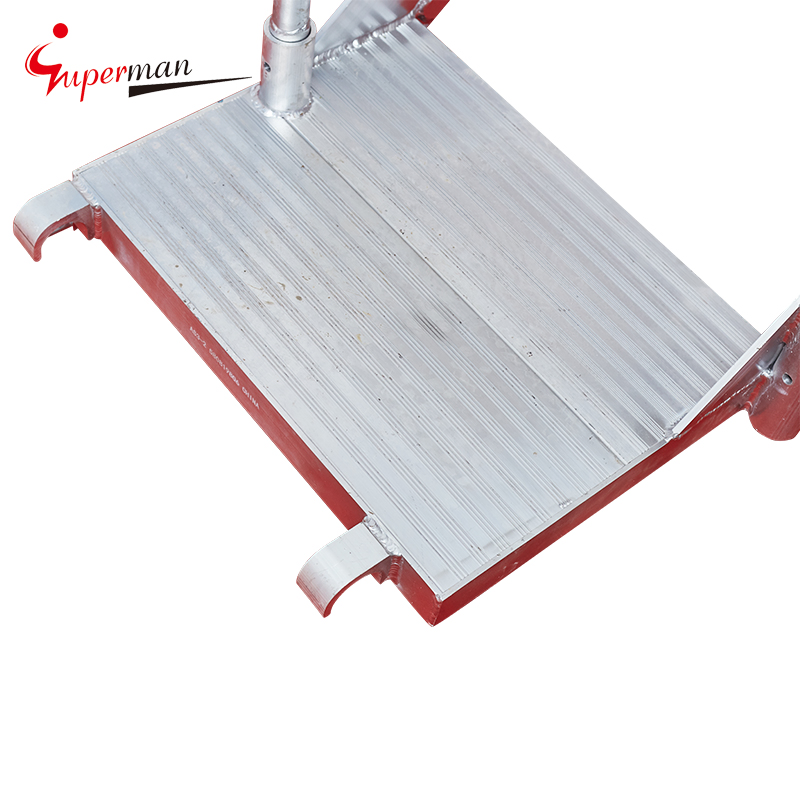 High Quality Construction Use Industrial Platform Aluminum Steps Stairs Removable Multifunction Platform