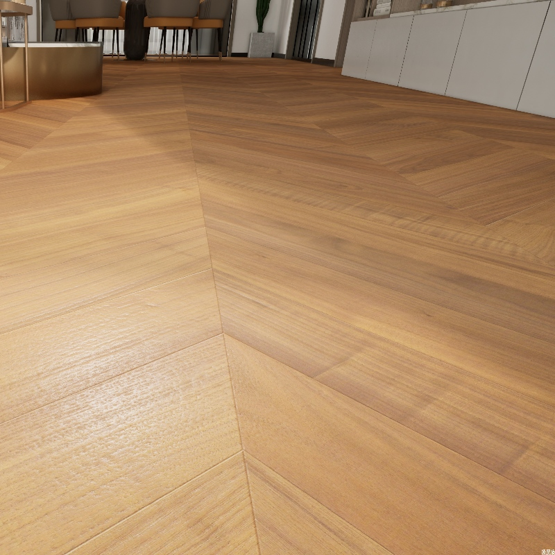 5000 mm Multi-Layer Herringbone White Oak Hardwood Engineered Wood Parquet Flooring in Vietnam