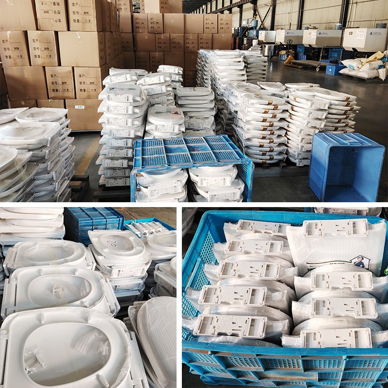 Factory Direct Antibacterial PP Toilet Seat Cover - Soft Close Elongated Bathroom Lid From China