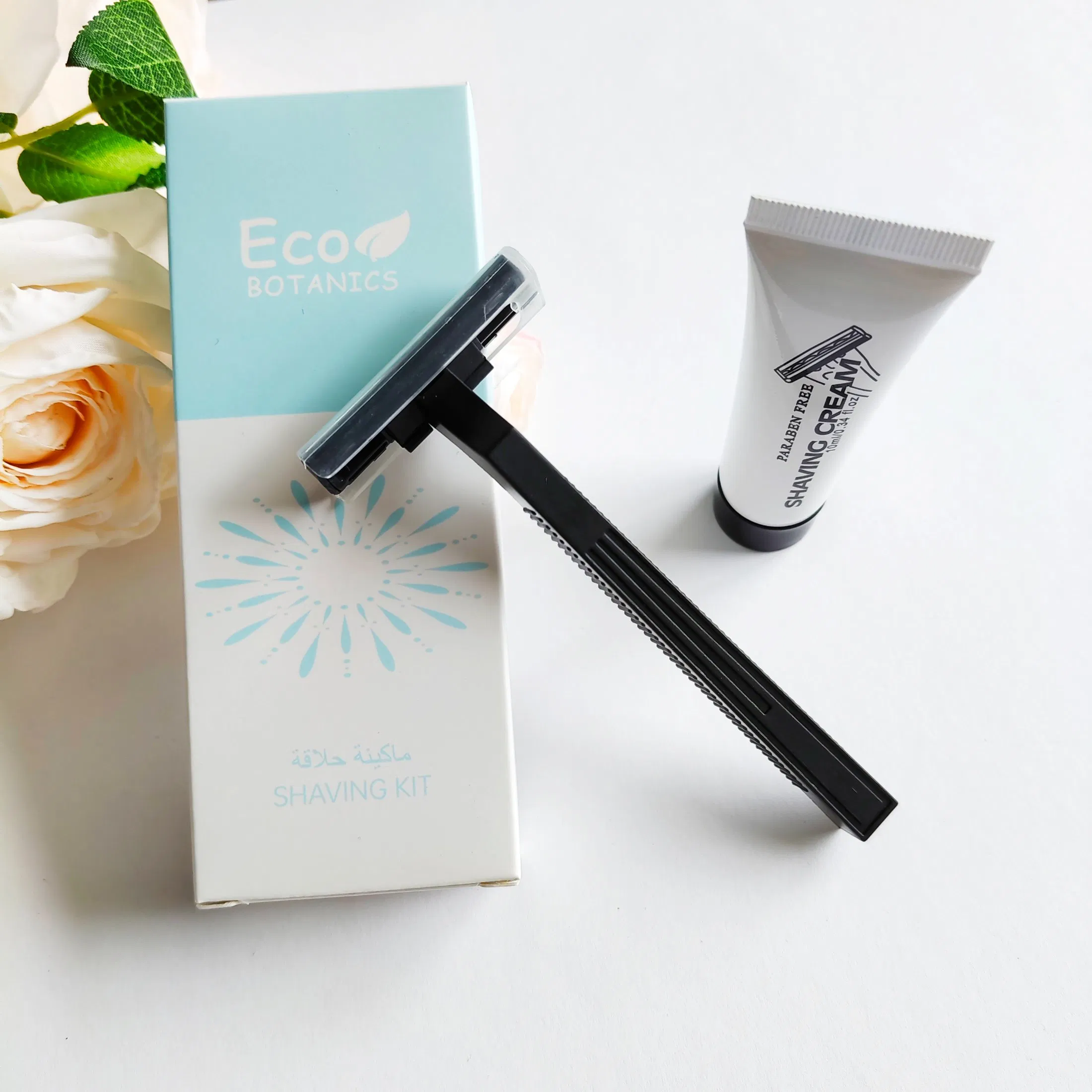 Disposable Shaving Razor and Cream Kits for Hotels and Airline Travel