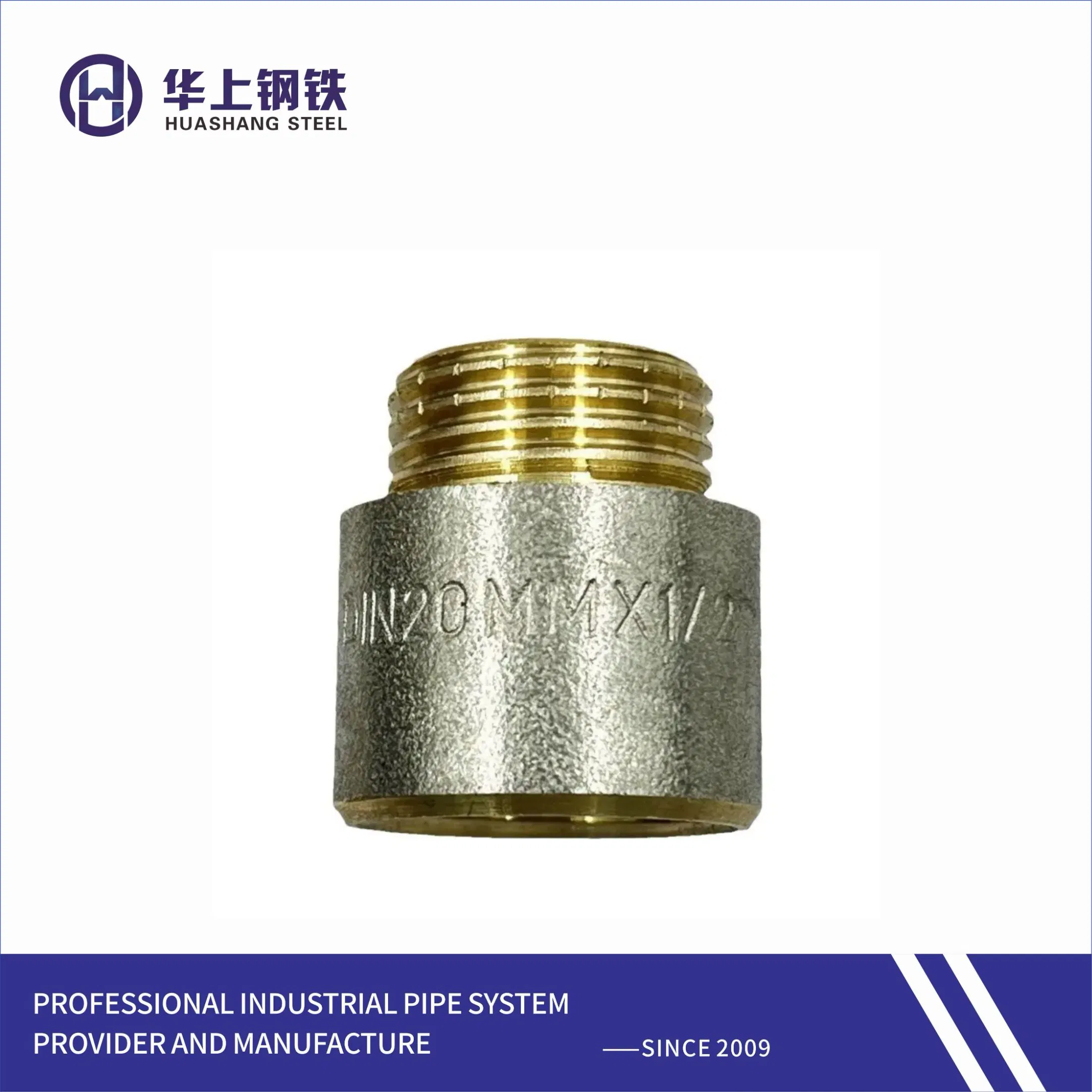 Stainless Steel 201 304 Thread Hex Nipple Reducer Pipe Fitting Male Thread Reducing Hexagon Pipe Nipple