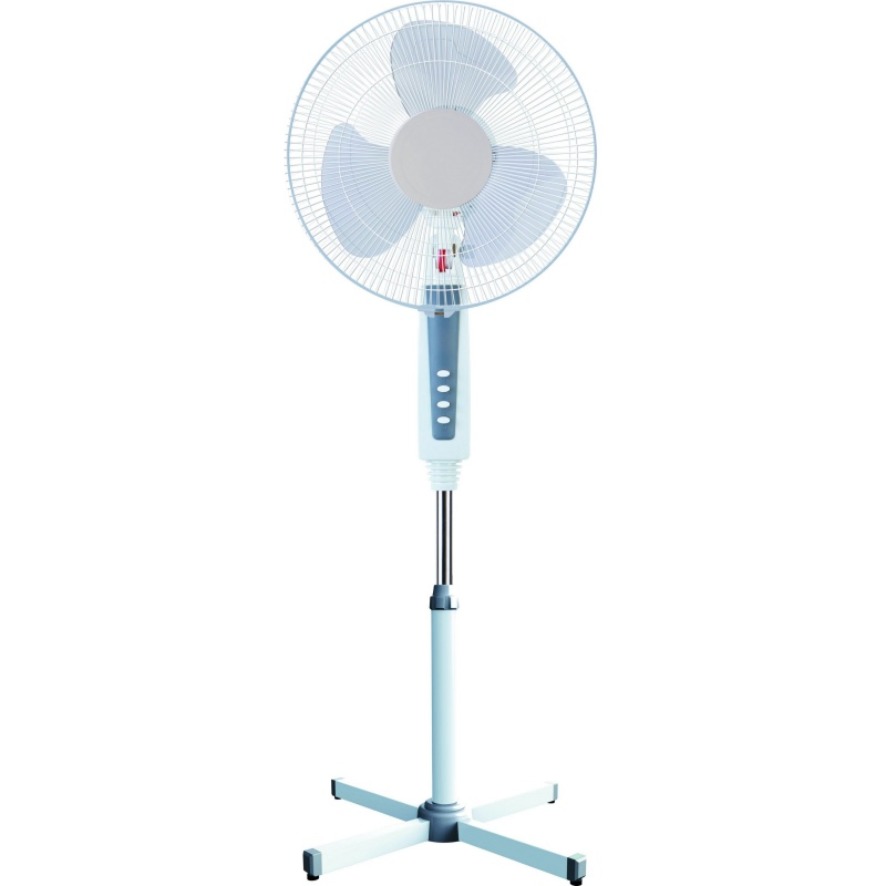 Lightweight 16inch Electric Pedestal Stand Fan Featuring X-Cross