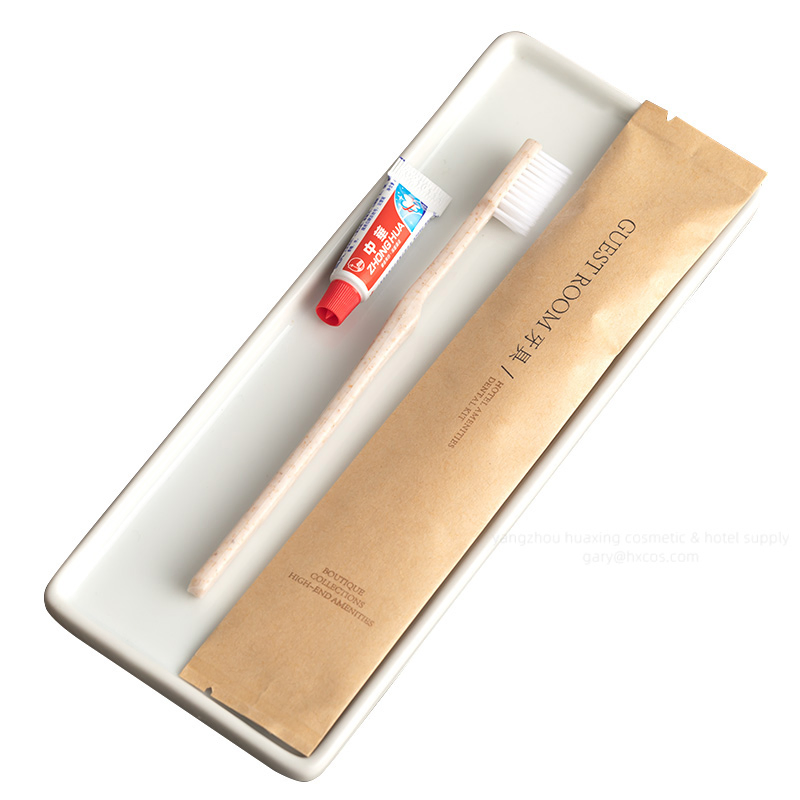 High Quality 5 Star Hotel Toothbrush and Toothpaste