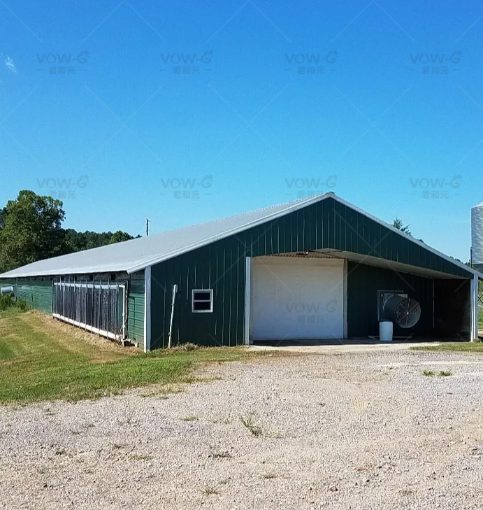Steel Structural Building Chicken House H Section Steel Beams Breeding Poultry House Structural Steel Workshop