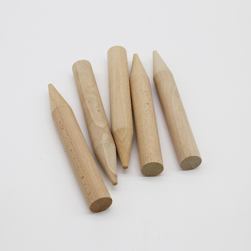 Preroll Cone Stick Custom Print Cigar Rolling Wooden Round Beech Sticks
