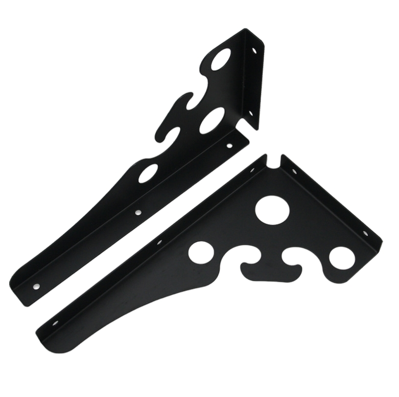 Decorative Shelf Bracket, Rustproof Stainless Steel Corner Bracket for DIY Home Storage