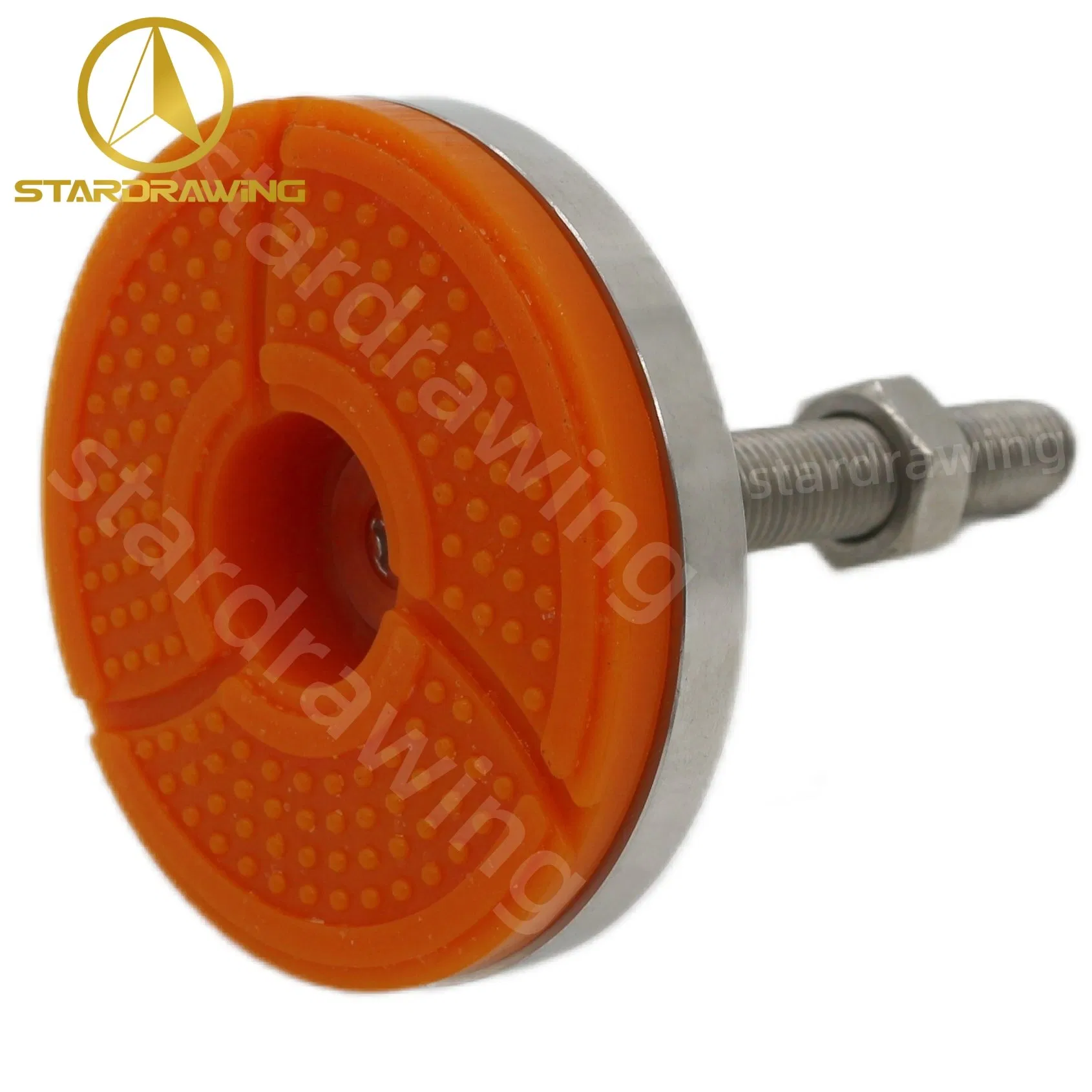 Stardrawing Retractable SUS 304 Stainless Steel Leveling Feet Caster