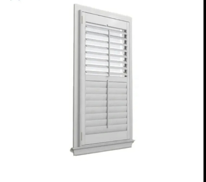 Aluminum Blinds Window Glass Louvre Shutters Waterproof Durable Design Shutter Window