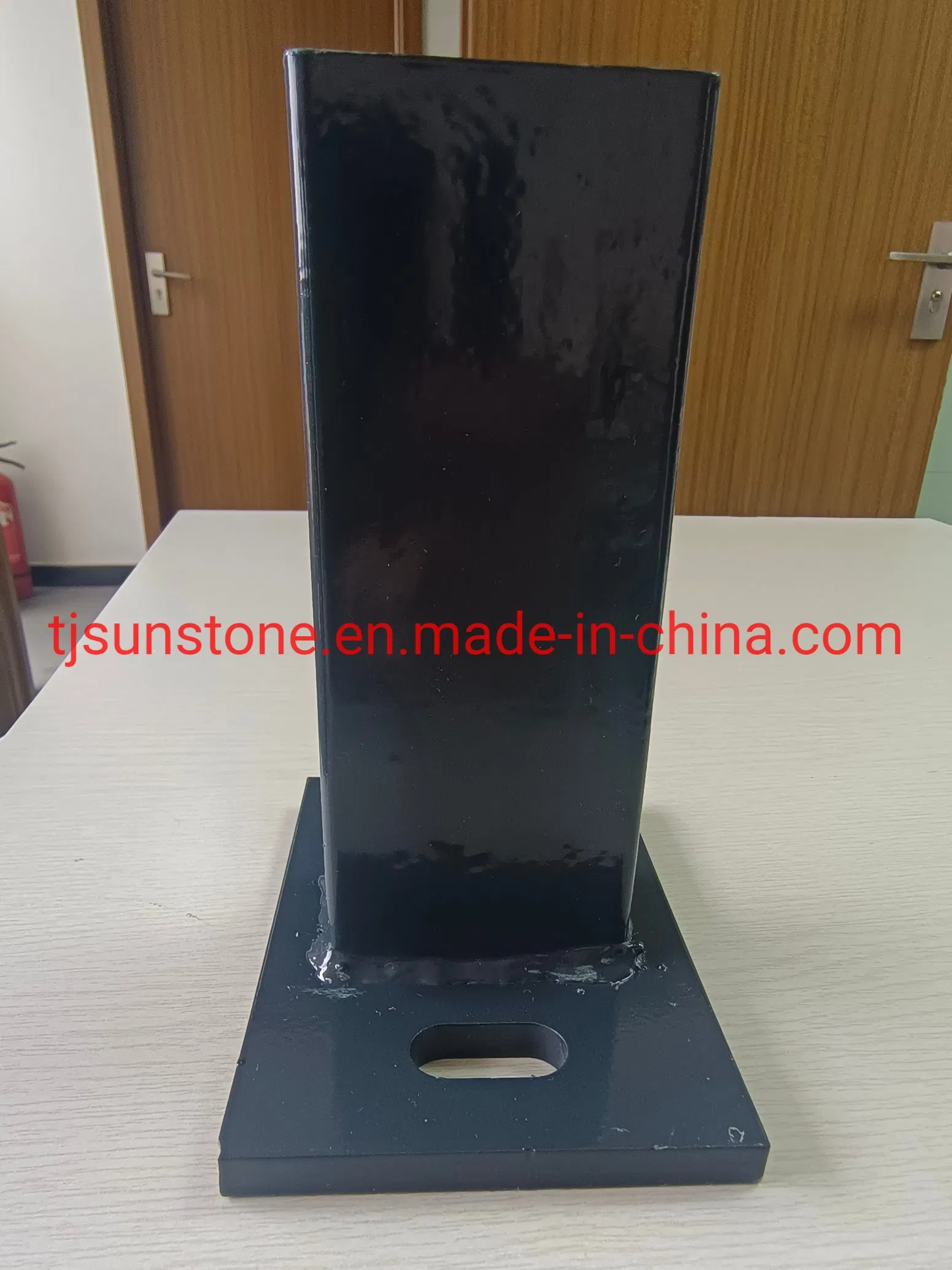 Iron Green Painting Post Anchor Base