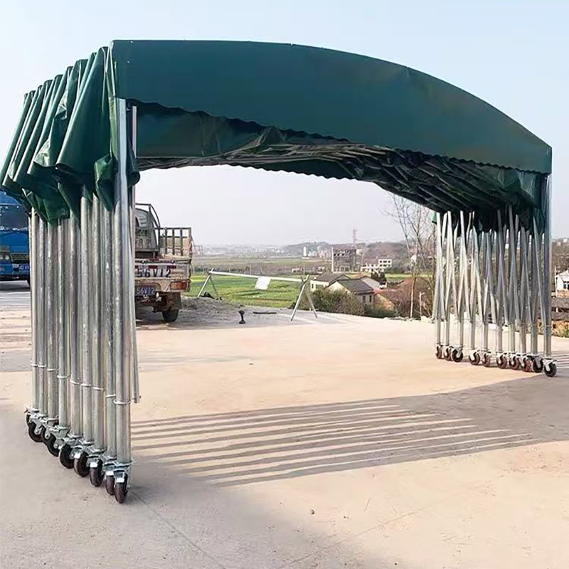 Top Quality Canvas Galvanized Steel Structure Folding Car Canopy