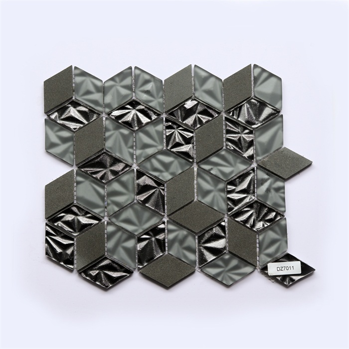 Мозаика из стекла Mix Crystal для стен, 300x300 мм