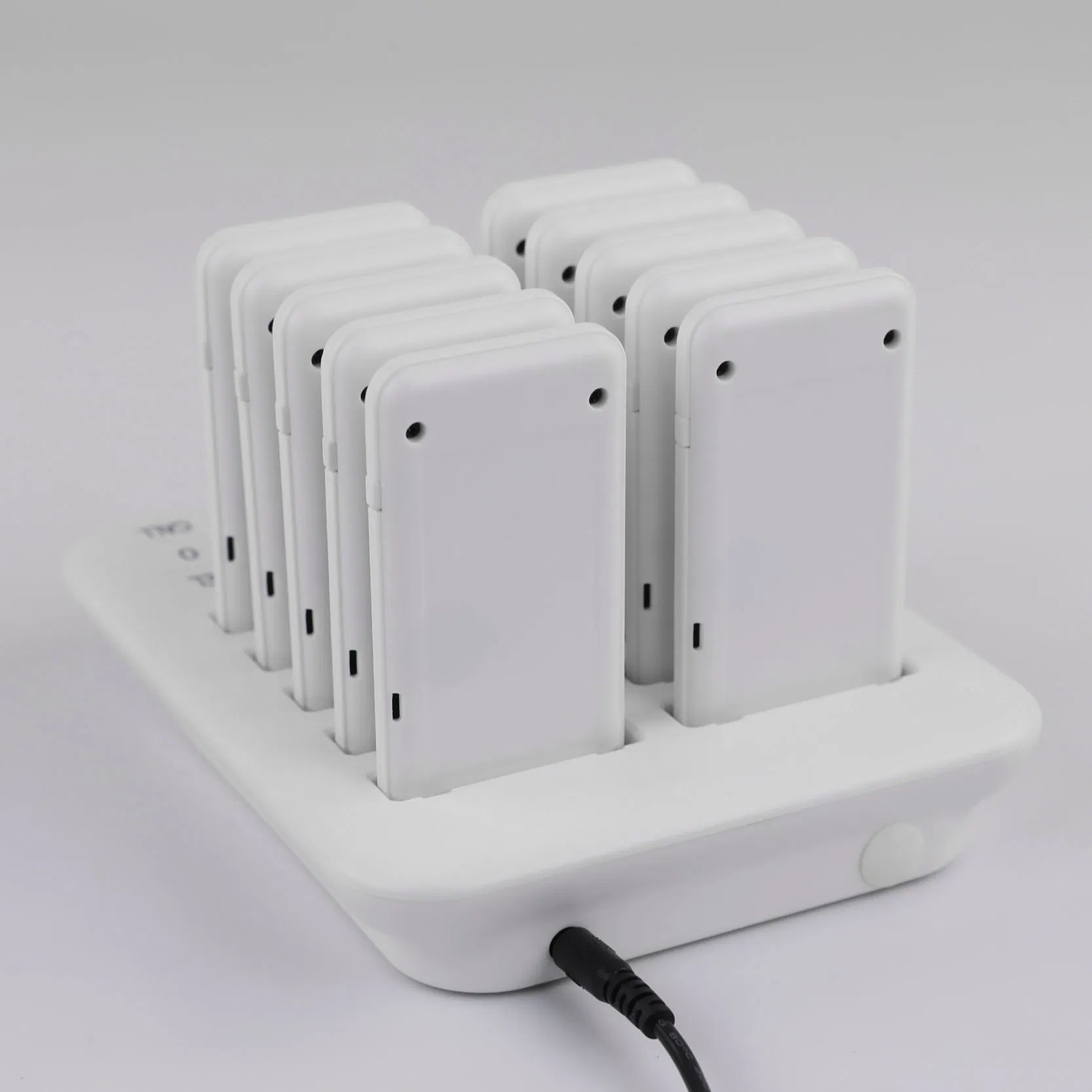 Restaurant Pager System 10 Pagers White Pager for Food Truck Cafe Shop