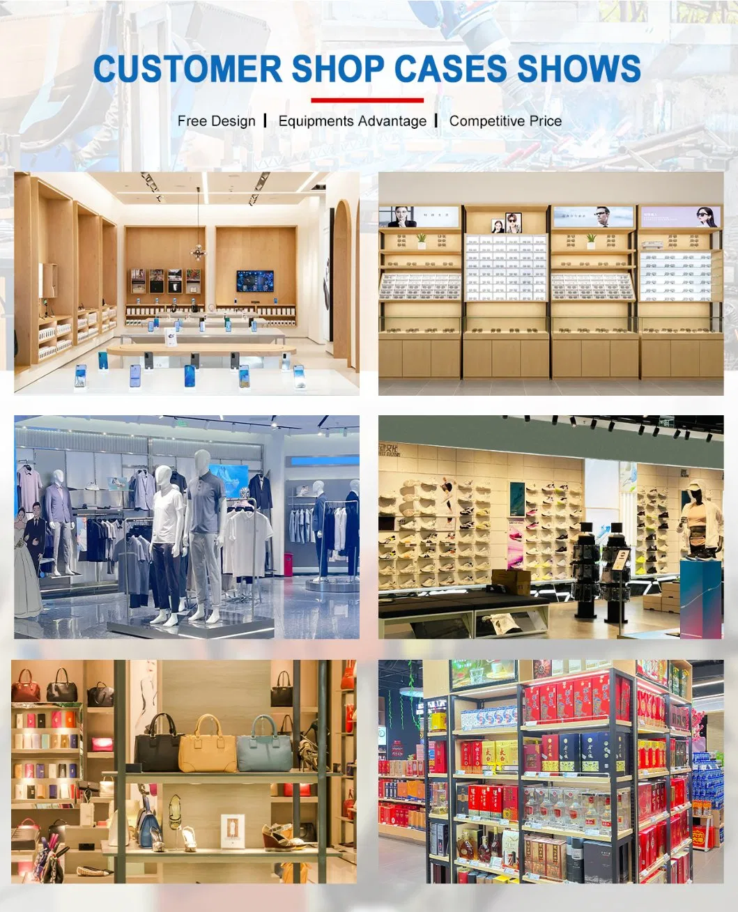 Metal Factory Powder Coat Chrome Floor Gold Stand Retail Store Clothes Displays