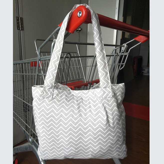 White 2025 Old Design Grid Baby Cart Cover Baby Shopping Cart Cover