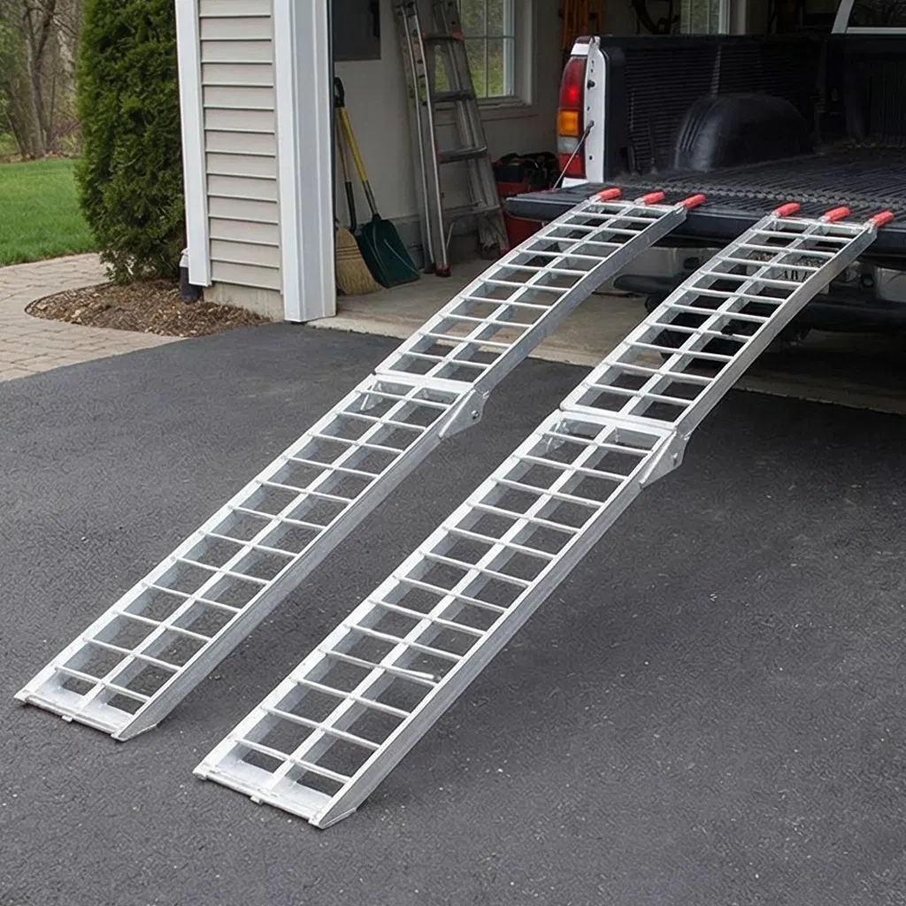 Customized Light-Weight Portable Ramps for Safe and Convenient Loading