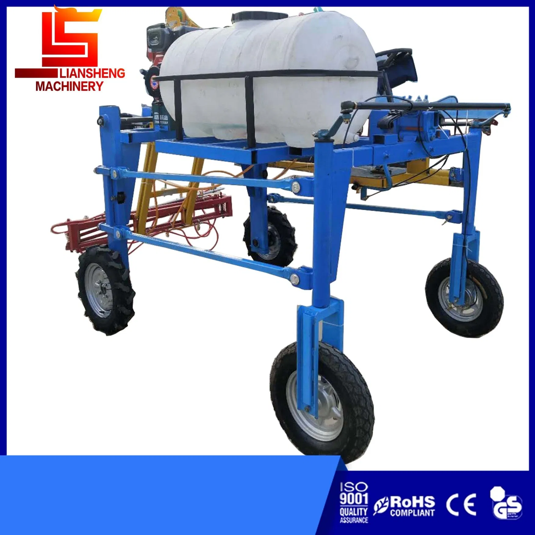 Four-Wheeled Self-Propelled Sprayer, Diesel-Powered Sprayer, Suitable for Large-Area Spraying and High-Efficiency Sprayer