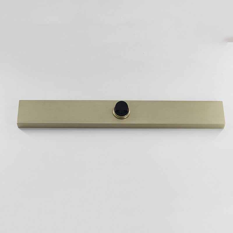 Слив для пола из нержавеющей стали, золото