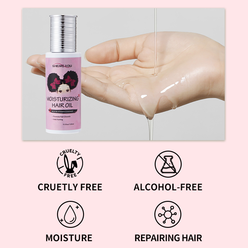 OEM/ODM Build Your Own Label Promotes Hair Growth Nourishing Care Vitamin Essential Hair Oil