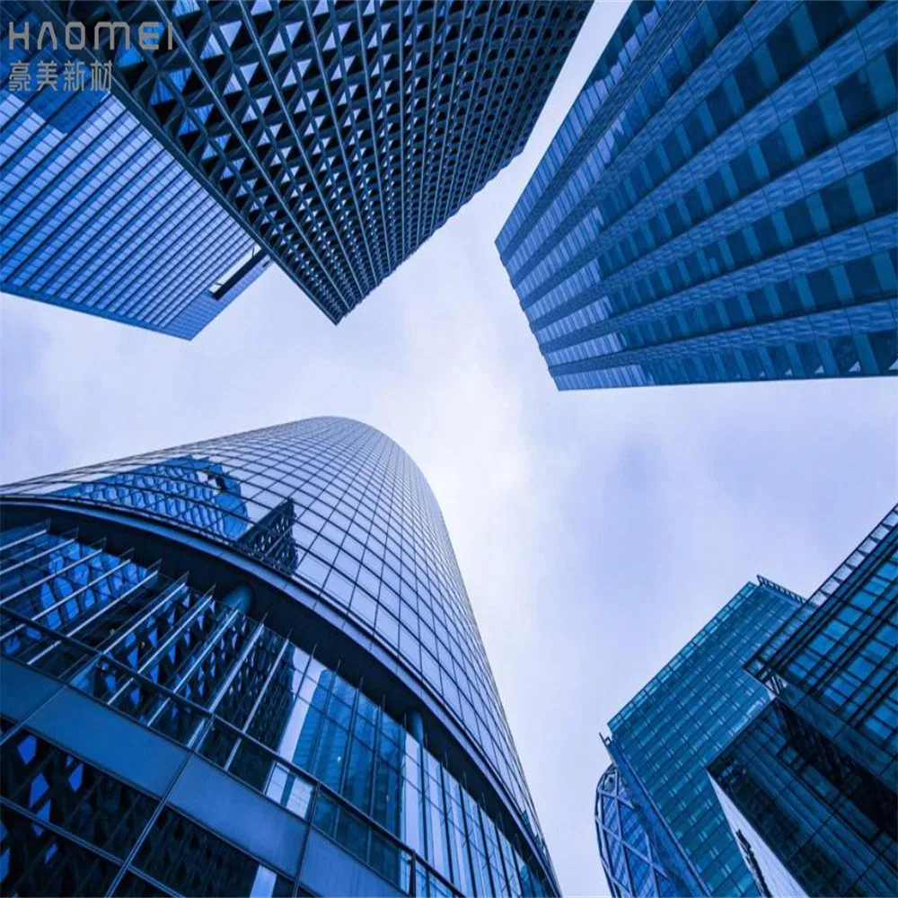 Building Construction Extrusion Aluminum Profiles for Skyscraper Curtain Walls