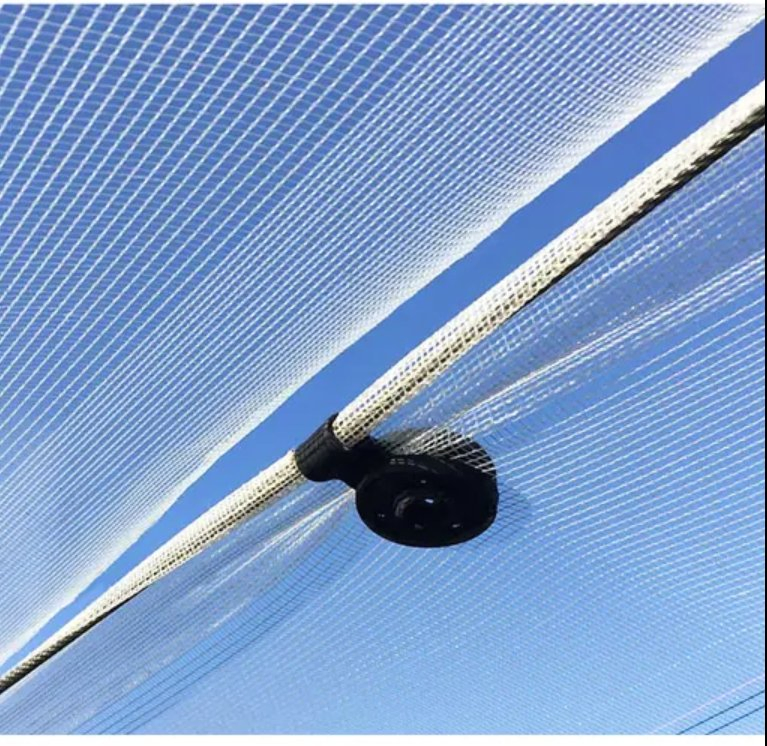 Factory 3X100m 50GSM Warp Knitted Virgin HDPE Mono Yarn for Anti -Hail Protection Net