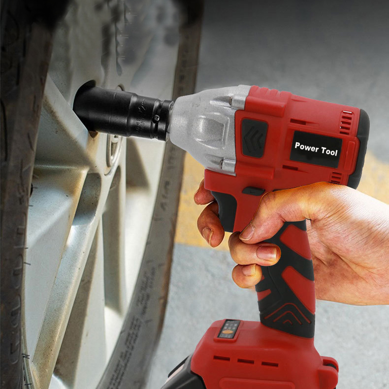 Ht010 High Torque Power Electric Impact Driver Cordless Drill for Car Home