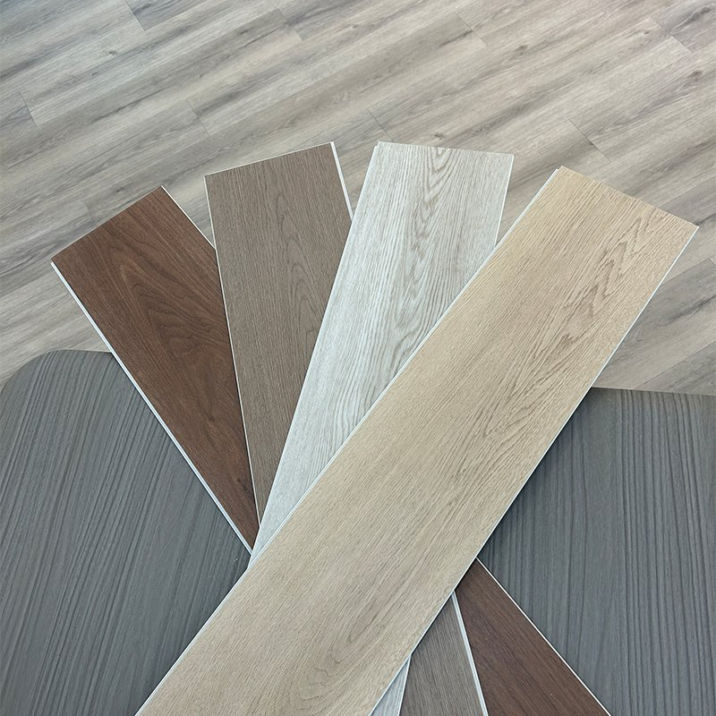 Waterproof New Vinyl Plank Click Floating Commercial Rigid Spc Floor 5.5mm Wholesale
