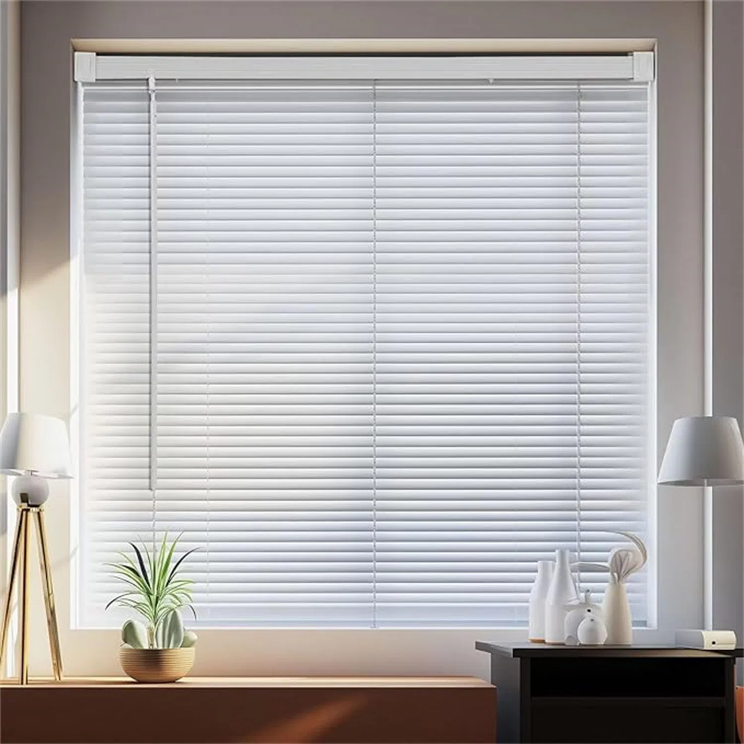 Classic China Safe Design Customized Faux Wood Window Blinds