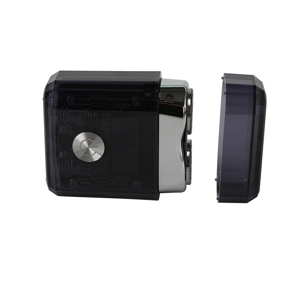 Rechargeable Waterproof LED Digital Small Grooming Cube Razor Portable Man Electric Mini Shaver