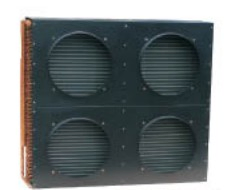 Heat Exchange Copper Tube Air Cooled Refrigerator Condenser