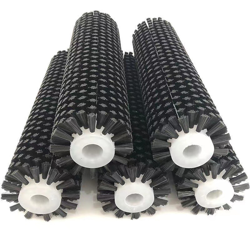 Нейлоновый роликовый щеточный валик для промышленной уборки