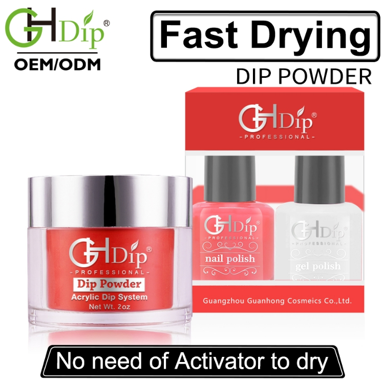 Custom Private Label 2000 Colors Fast Drying Acrylic DIP Powder Nails