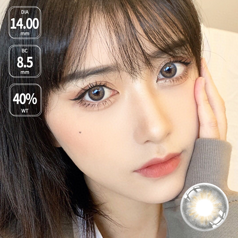 Manufacture Beautylens Wholesale Colored Contact Lenses Lente De Contacto Pupilentes Beautiful Grey Color Contact Lens