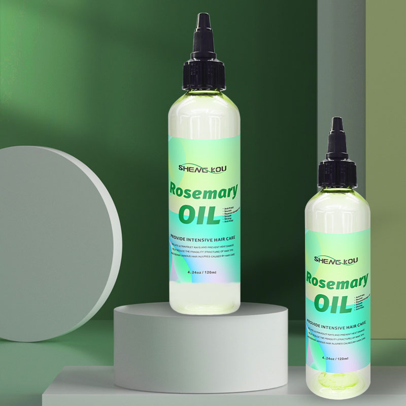 OEM Private Label Hair Treatment Product Anti-Frizzy Organic Rosemary Essential Oils Repaired Hair Serum Oil