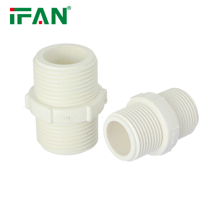 Ifan Wholesale All Type BS 4346 1/2"-4" Equal Nipple UPVC Pipe Fitting