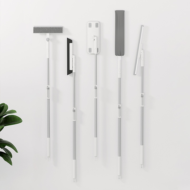 Telescopic Microfiber Dust Detachable Home Long Handle Telescopic Extension Ceiling Fan Bendable Head Gap Duster